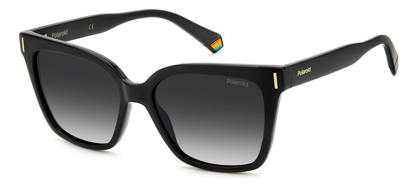 POLAROID-6192/S 807*WJ BLACK(GREY SHADED POLARIZED 54*16, Negro, hi-res image number 0